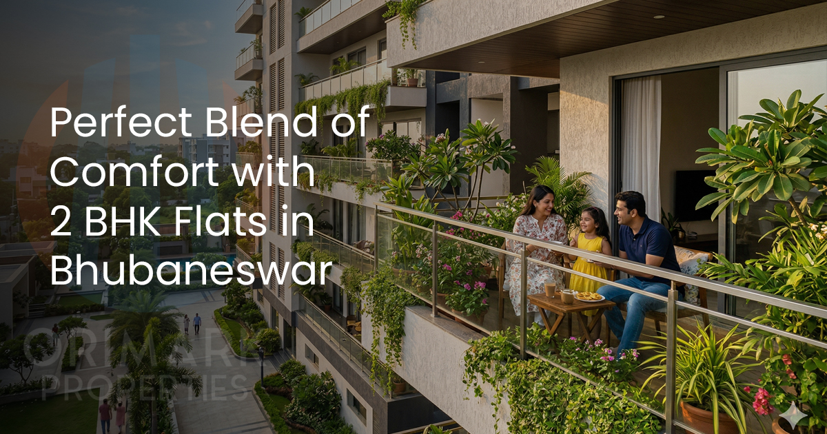Experience Perfect Blend of Comfort with 2BHK Flats in Bhubaneswar